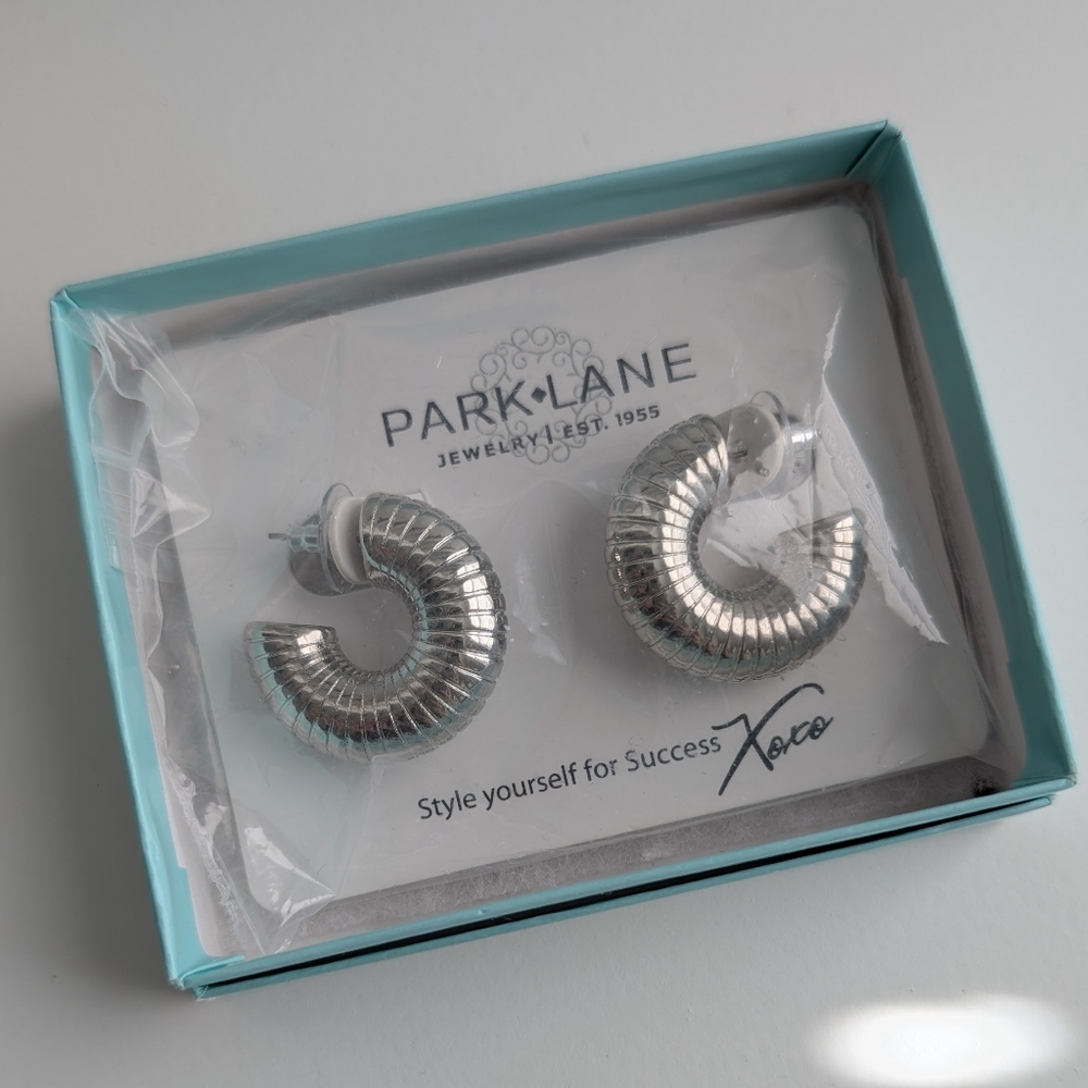 Park Lane Embraceable Earrings - Silver NWT